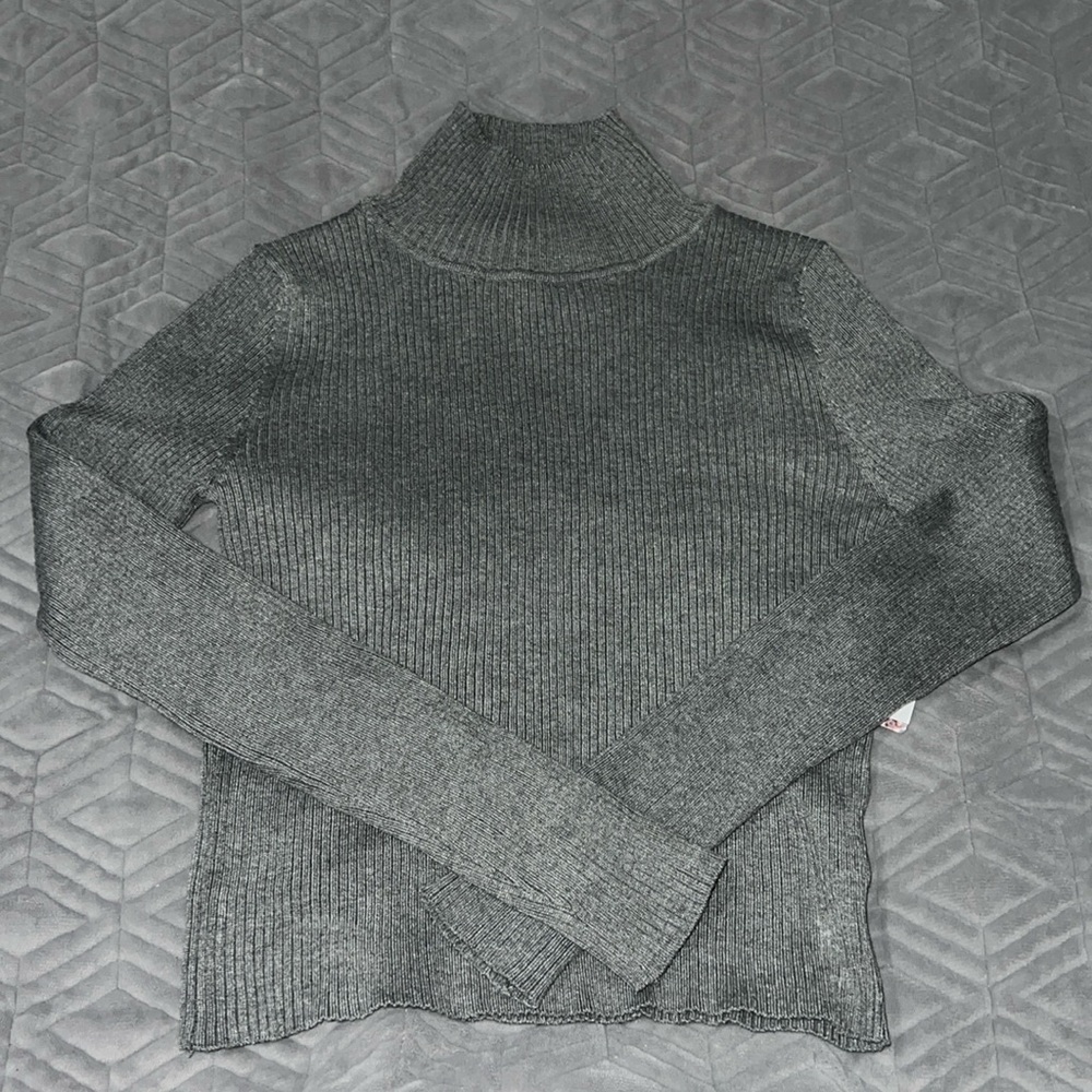 NWT pink republic cropped turtle neck. Soft knit material.